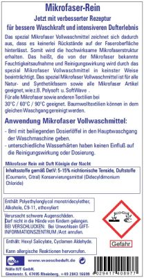 Mikrofaser Rein Spezial Vollwaschmittel Königin der Nacht Restposten